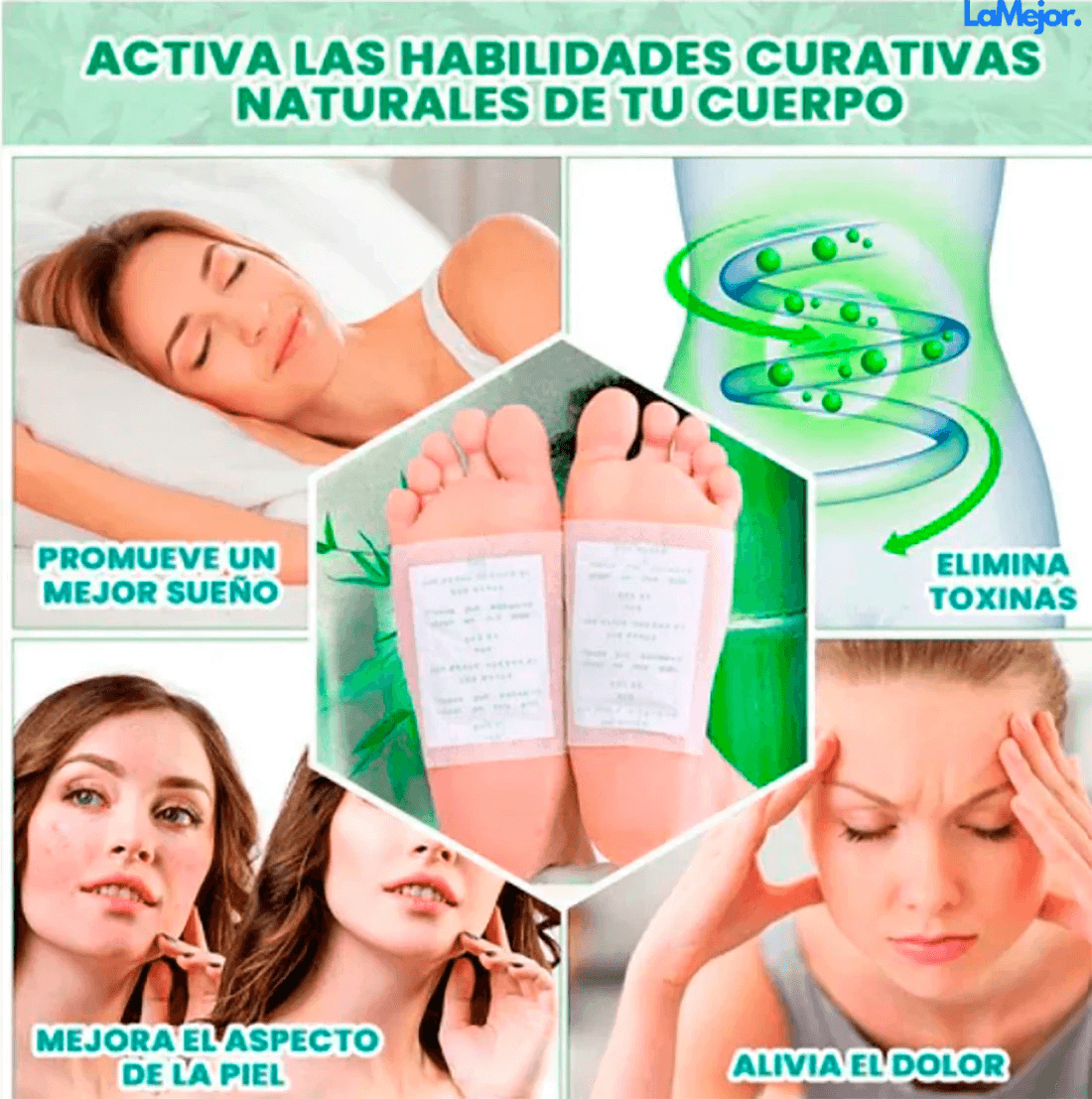 Parches Kinoki Detox  🍃 Promo 3x1